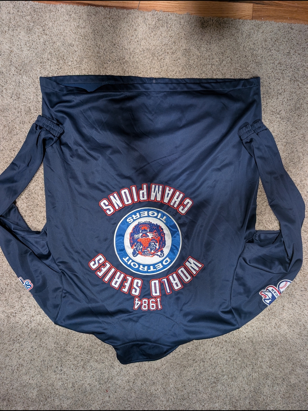 Vintage MLB Genuine Detroit Tigers 1984 World Series Jacket